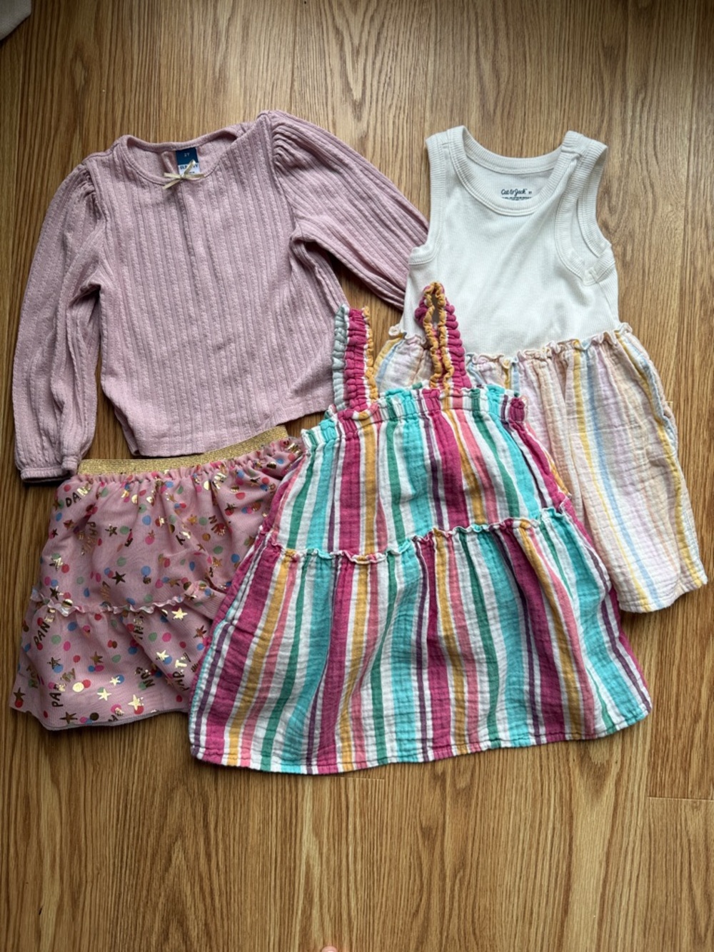 Bundle of Toddler Girls’ Dresses